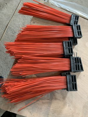 Chổi nhựa của xe quét đường hút bụi