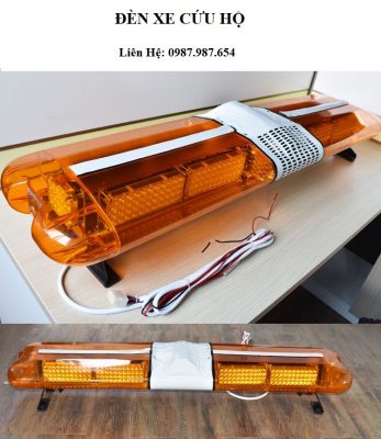 hình ảnh thực tế đèn xe cứu hộ giao thông