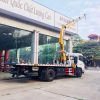 xe cứu hộ giao thông 3 chức năng Dongfeng cẩu gập 5 Tấn
