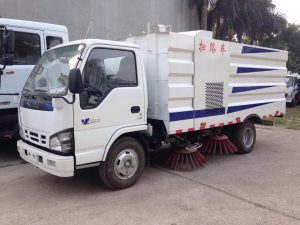 xe quét đường hút bụi isuzu nhập khẩu nguyên chiếc