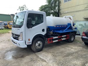 xe hút hầm cầu 3 khối