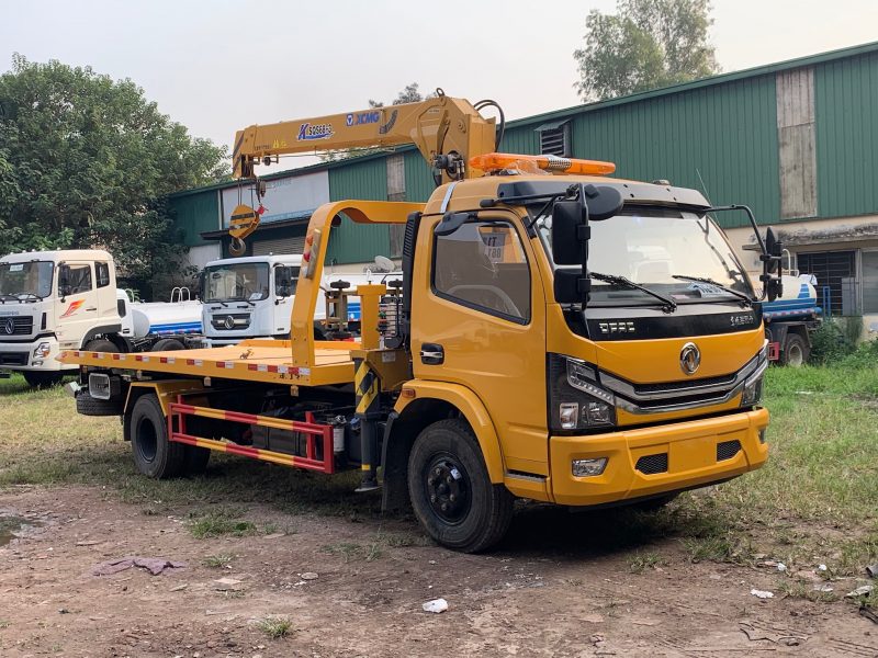 Xe cứu hộ giao thông sàn trượt 3 chức năng