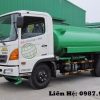 xe phun nước rửa đường hino 6 khối