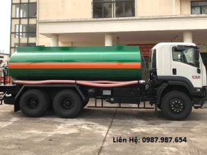 Xe phun nước isuzu 14 khối